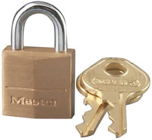 Load image into Gallery viewer, Master Lock 120D Brass Padlock
