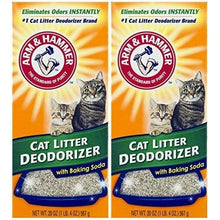 Load image into Gallery viewer, Arm &amp; Hammer Cat Litter Deodorizer with Activated Baking Soda 20 oz (Pack of 2)
