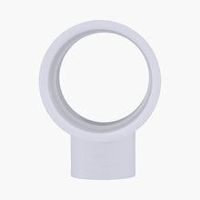 Load image into Gallery viewer, Charlotte Pipe 1/2&quot; Tee Elbow Pipe Fitting - (Socket x Socket x Socket) Schedule 40 PVC Pressure Durable, Easy to Install, High Tensile and Sound Deadening for Home or Industrial Use
