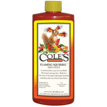 Load image into Gallery viewer, Cole&#39;s Wild Bird Products FS08 Flaming Squirrel Seed Sauce, 8-Ounce
