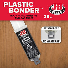 Load image into Gallery viewer, J-B Weld Plastic Bonder Black 25ml Syringe
