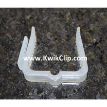 Load image into Gallery viewer, Kwik Clip Holiday Christmas Light Hangers 2&quot; (1 5/8&quot;) Fascia Boards Clip Made in The USA
