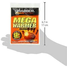 Load image into Gallery viewer, Grabber Mega Warmers, 12+ Hours Maximum Heat- 1 Count
