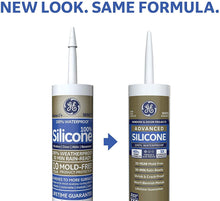 Load image into Gallery viewer, GE Sealants &amp; Adhesives GE5096 Advanced Silicone 2 Window &amp; Door Sealant, 10.1oz, Almond
