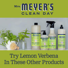 Load image into Gallery viewer, Mrs. Meyer&#39;s Clean Day Liquid Laundry Detergent, Cruelty Free and Biodegradable Formula, Lemon Verbena Scent, 64 oz
