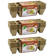 Load image into Gallery viewer, Plantation Products Peat seed Strips pots Absorbent, (pack of 3)
