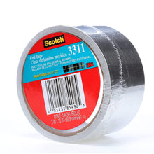 Load image into Gallery viewer, Scotch Aluminum Foil Tape 3311 Silver, 2 in x 10 yd 3.6 mil
