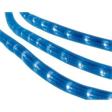 Load image into Gallery viewer, Celebrations Indoor/Outdoor Incandescent Rope Light, 18 Feet, 216 Blue Lights
