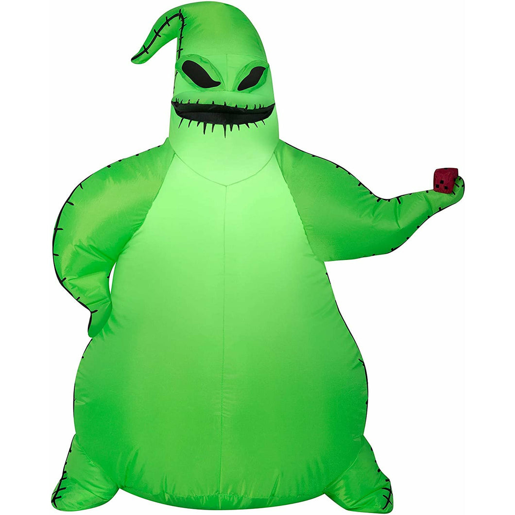 Gemmy 3.5ft Airblown Inflatable Green Oogie Boogie Disney