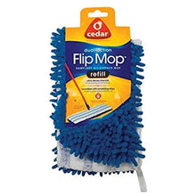 Load image into Gallery viewer, O-Cedar Dual Action Microfiber Flip Mop Refill, Dust/Microfiber Flat Mop Refill, 1 CT (Pack of 2) …
