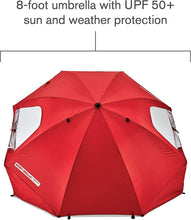 Load image into Gallery viewer, Sport-Brella Premiere UPF 50+ Umbrella Shelter for Sun and Rain Protection (8-Foot)
