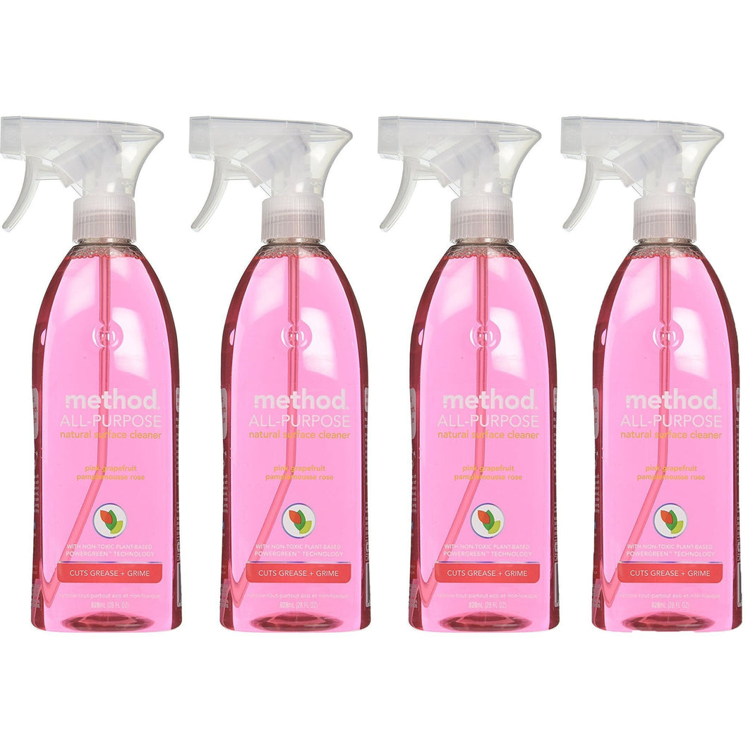 Method All Purpose Natural Surface Cleaning Spray - 28 oz - Pink Grapefruit -...