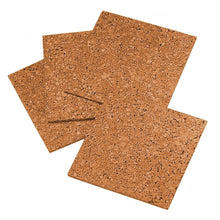 Load image into Gallery viewer, Quartet Cork Tiles, Cork Board, 12&quot; x 12&quot;, Corkboard, Wall Bulletin Boards, Natural, 4 Pack (102)
