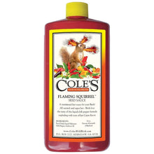 Load image into Gallery viewer, Cole&#39;s FS16 Flaming Squirrel Seed Sauce, 16-Ounce
