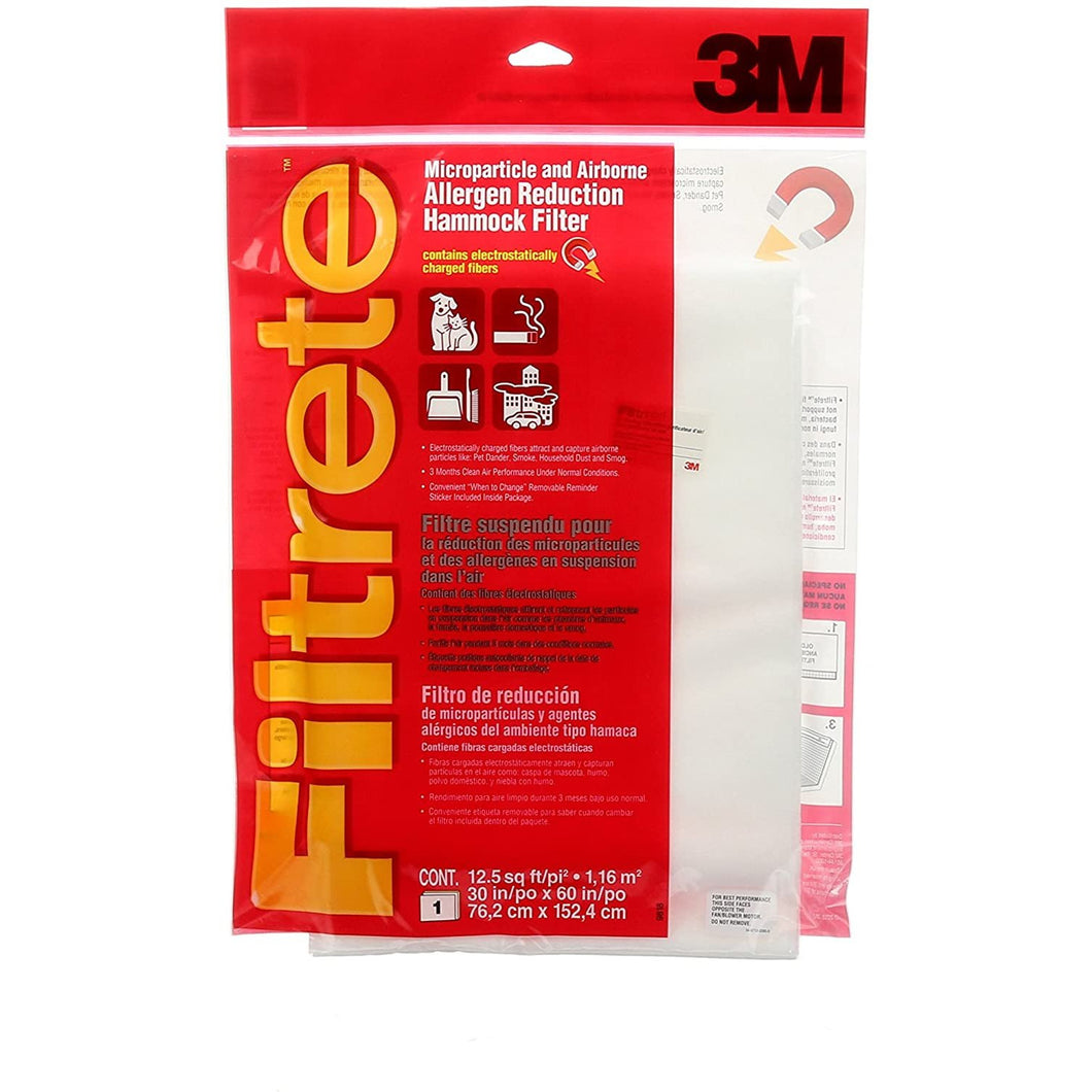 30x60 (cut-to-fit) Filtrete Hammock Filter by 3M
