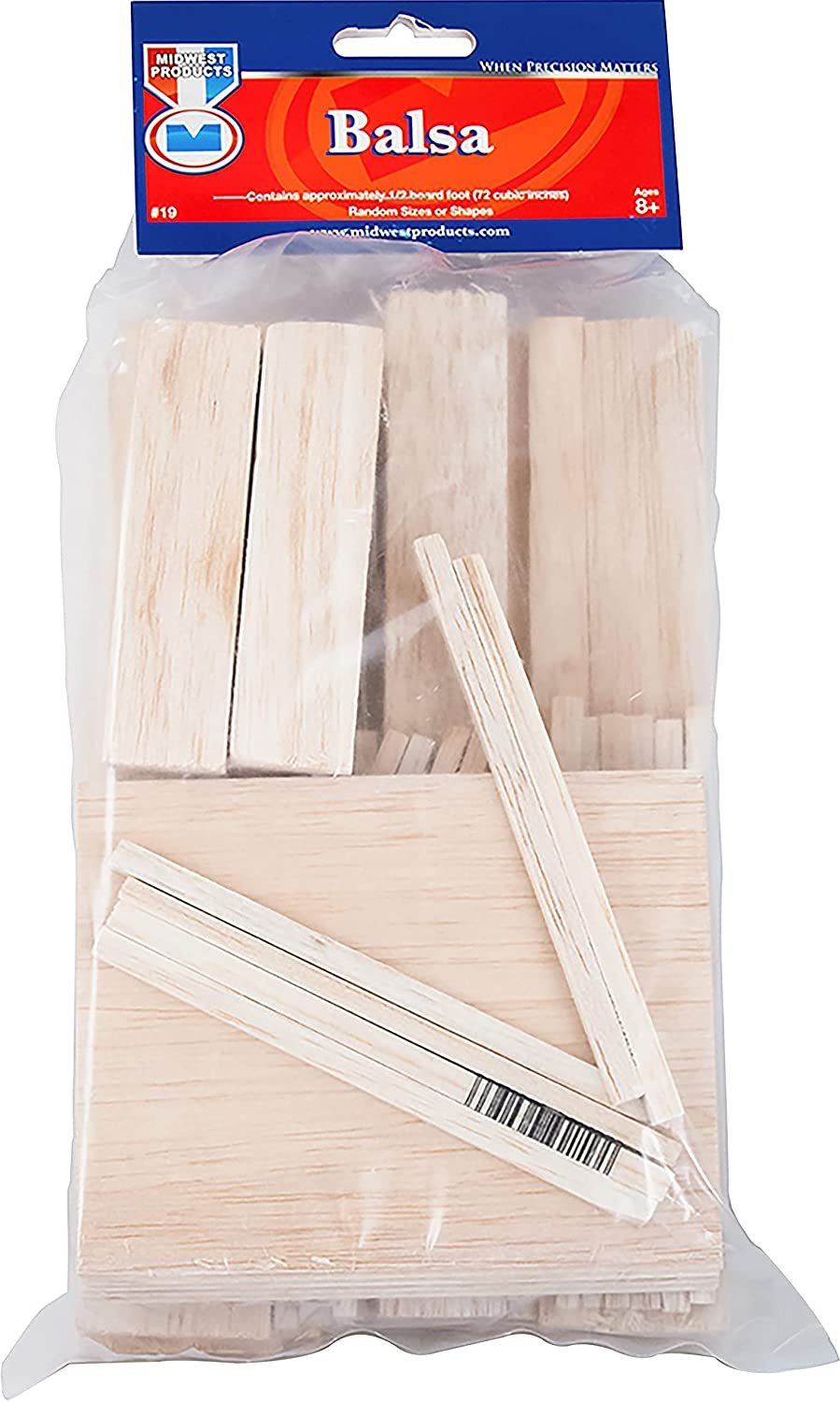 Midwest Products Project Woods Balsa Economy Bag