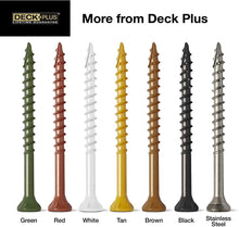 Load image into Gallery viewer, Deck Plus No. 8 S X 2 in. L Star Flat Head Exterior Deck Screws 1 lb
