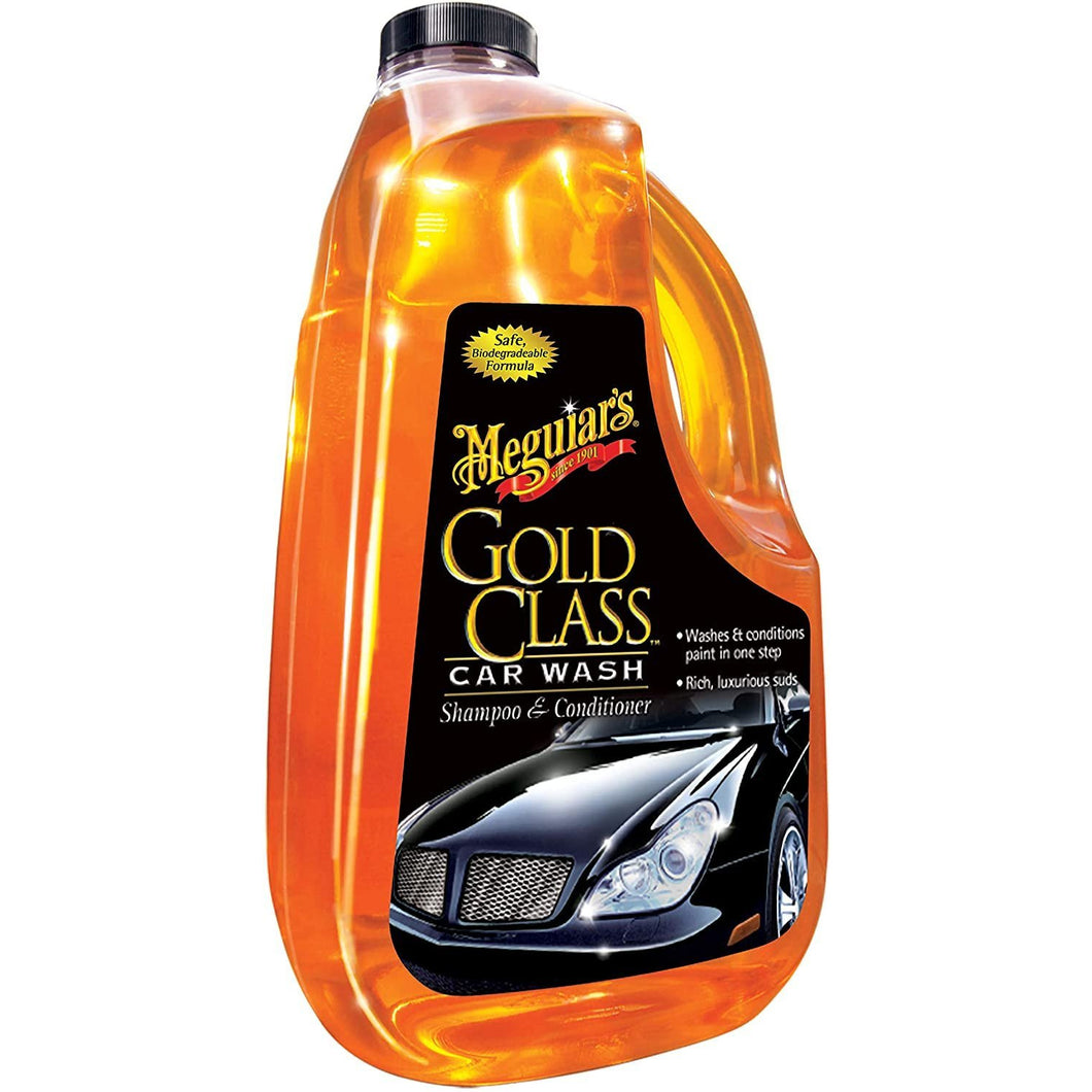 MEGUIAR'S G7164 Gold Class Car Wash Shampoo & Conditioner, 64. Fluid_Ounces