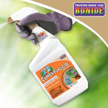 Load image into Gallery viewer, Bonide Organic Liquid Copper Fungicide 32 oz for flowers, fruits &amp; vegetables
