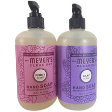 Load image into Gallery viewer, Mrs Meyer&#39;s Clean Day Limited Edition Hand Soap Bundle (Lilac and Peony)
