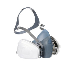 Load image into Gallery viewer, 3M P95 Paint Project Half Face Respirator Valved Multicolored M 1 pc

