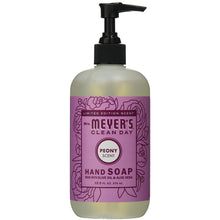 Load image into Gallery viewer, Mrs. Meyer&#39;s Liquid hand soap, Peony, 12.50 oz
