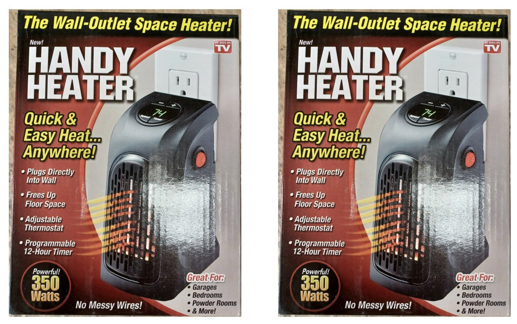 Handy Heater Plug-In (Set of 2)