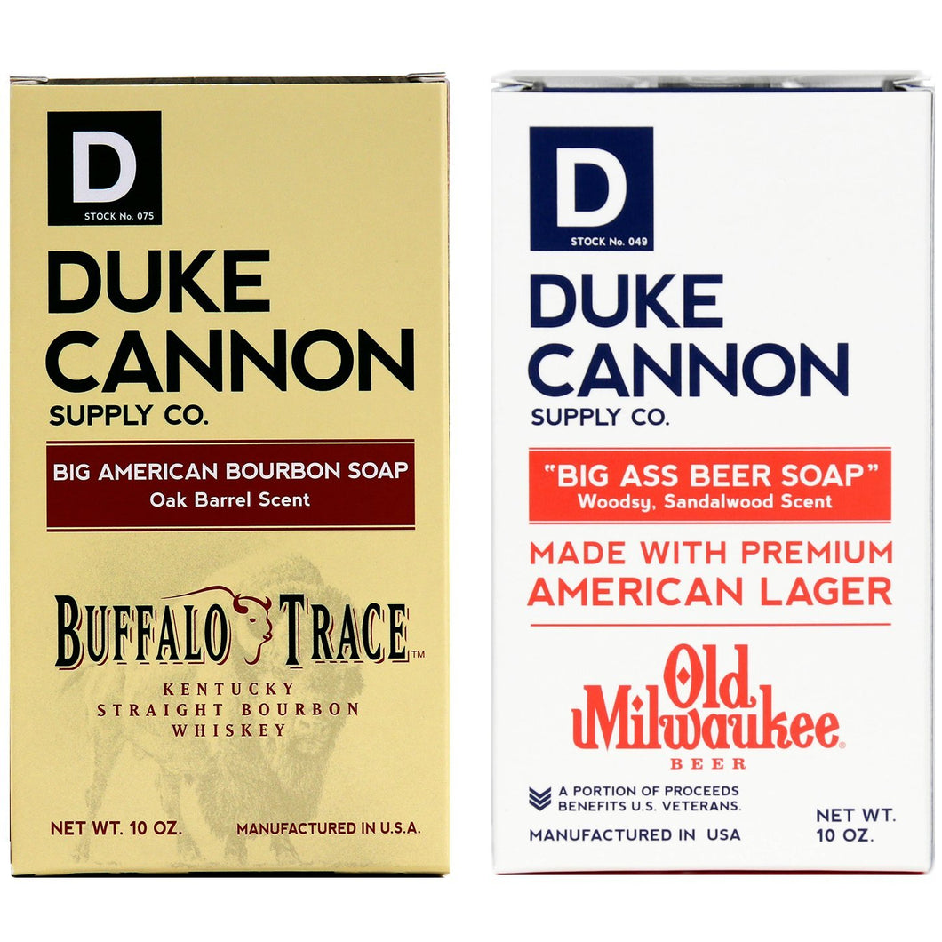 Duke Cannon Big Brick of Soap Set: Bourbon + Beer