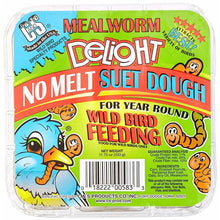 Load image into Gallery viewer, C &amp; S CS12583 Mealworm Delight No Melt Suet Dough, 11.75-Ounce
