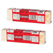 Load image into Gallery viewer, Nelson Wood Shims 8&quot; 12 Pack - Kiln Dried Wood - Set of 2 (Total 24 Shims)
