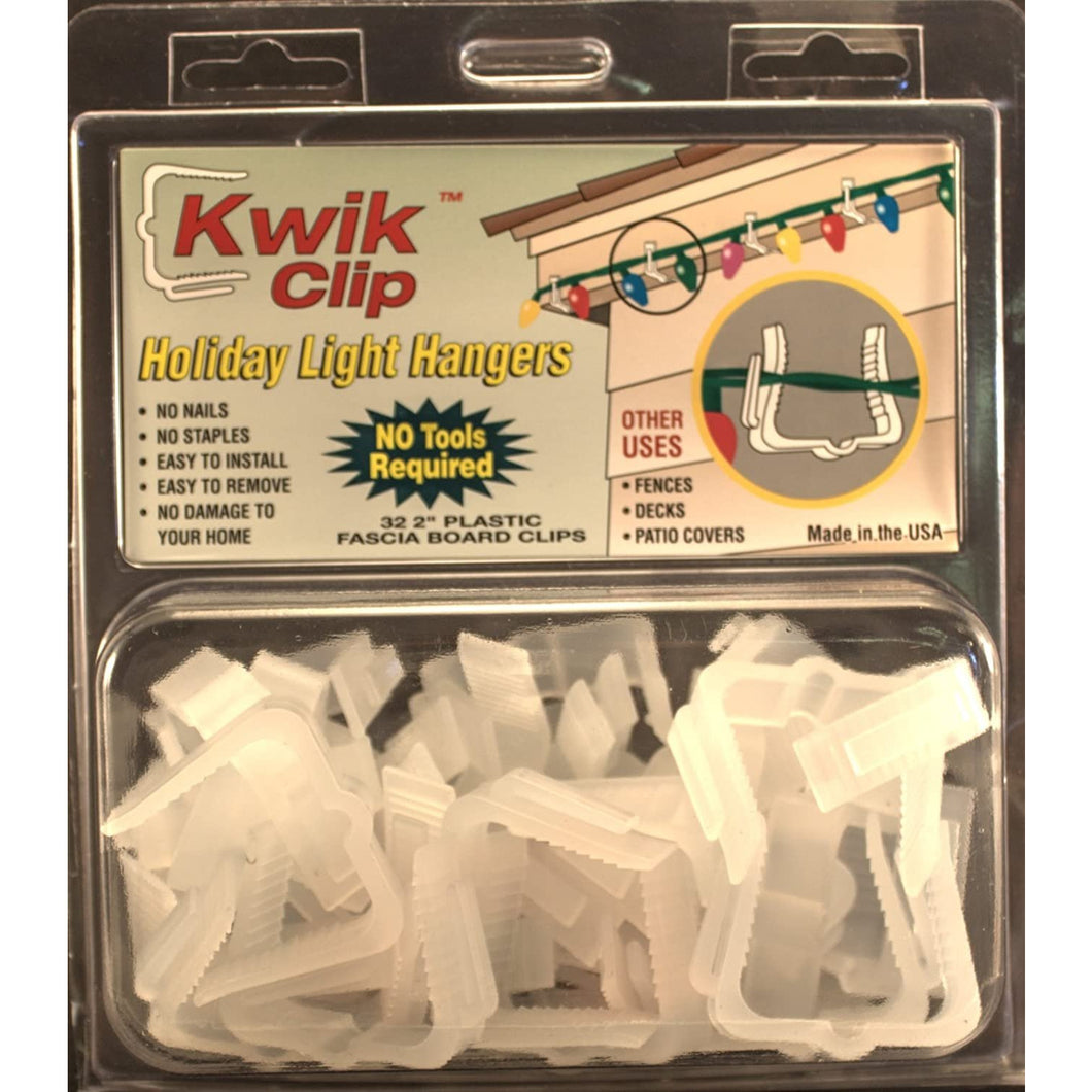 Kwik Clip Holiday Christmas Light Hangers 2