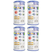 Load image into Gallery viewer, Intex Type A Easy Set Pool Filter Cartridge (4-Pack) | 29000E (59900E)
