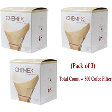 Load image into Gallery viewer, Chemex Natural Coffee Filters, Square, 300ct
