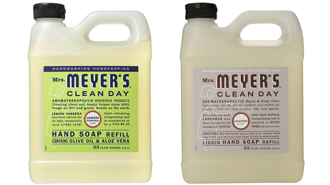 Mrs. Meyers Liquid Hand Soap Refill, 33 Fl Oz