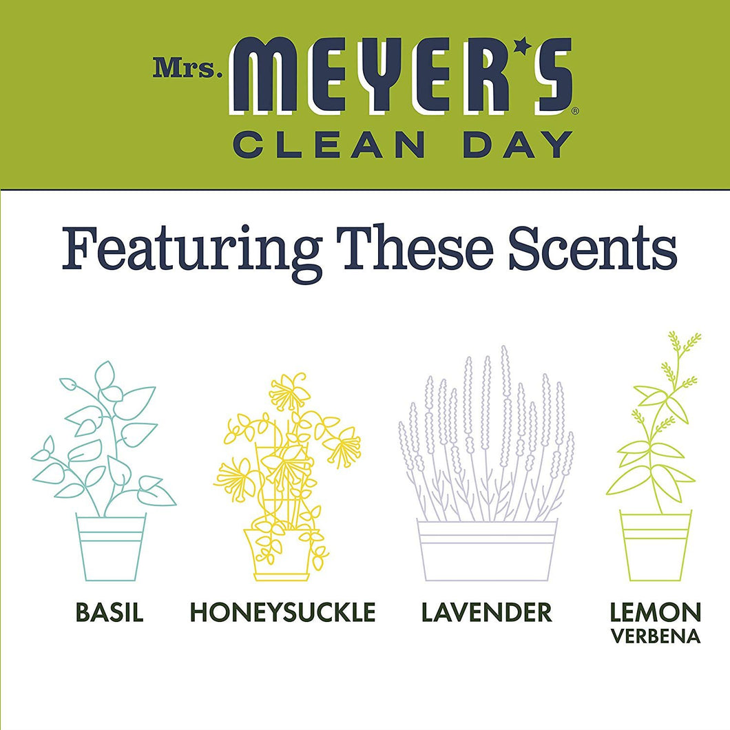 Mrs. Meyer’s Clean Day Liquid Dish Soap, Lemon Verbena, 16 ounce bottle (Pack of 3)