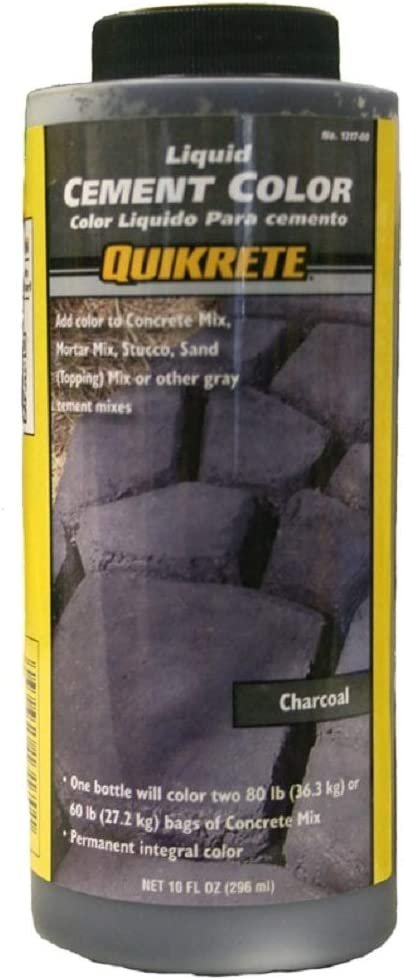 Quikrete 1317-00 Liquid Cement Color, 10oz, Charcoal