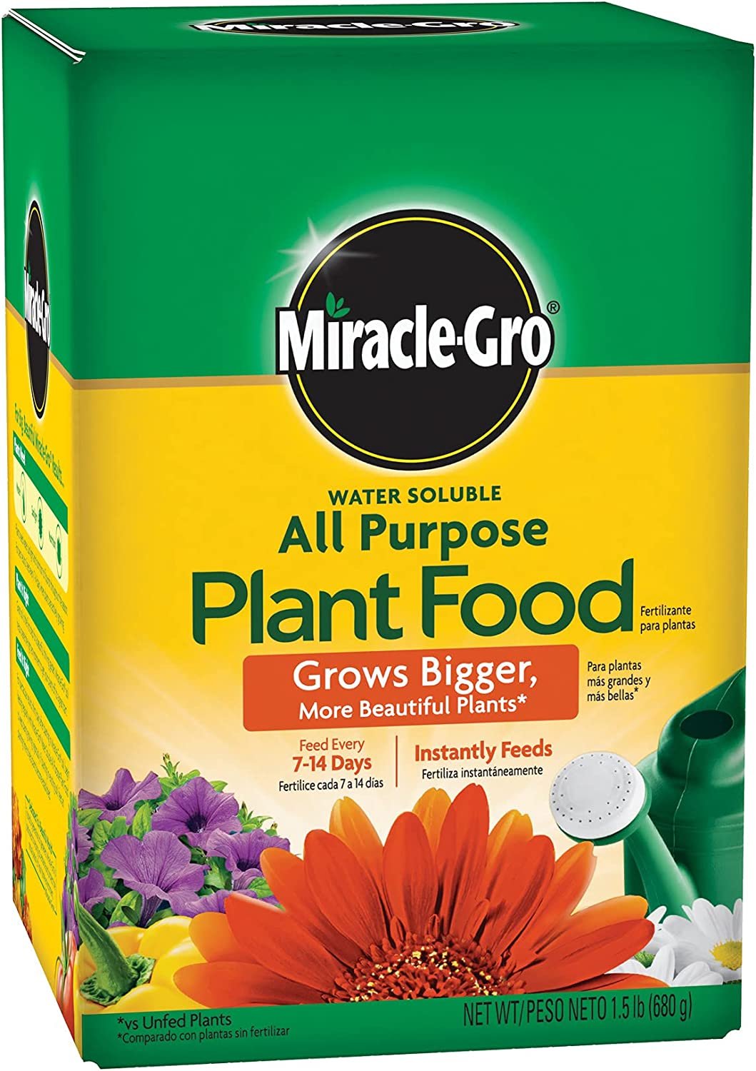 Miracle-Gro Water Soluble All Purpose Plant Food, 1.5 lbs.