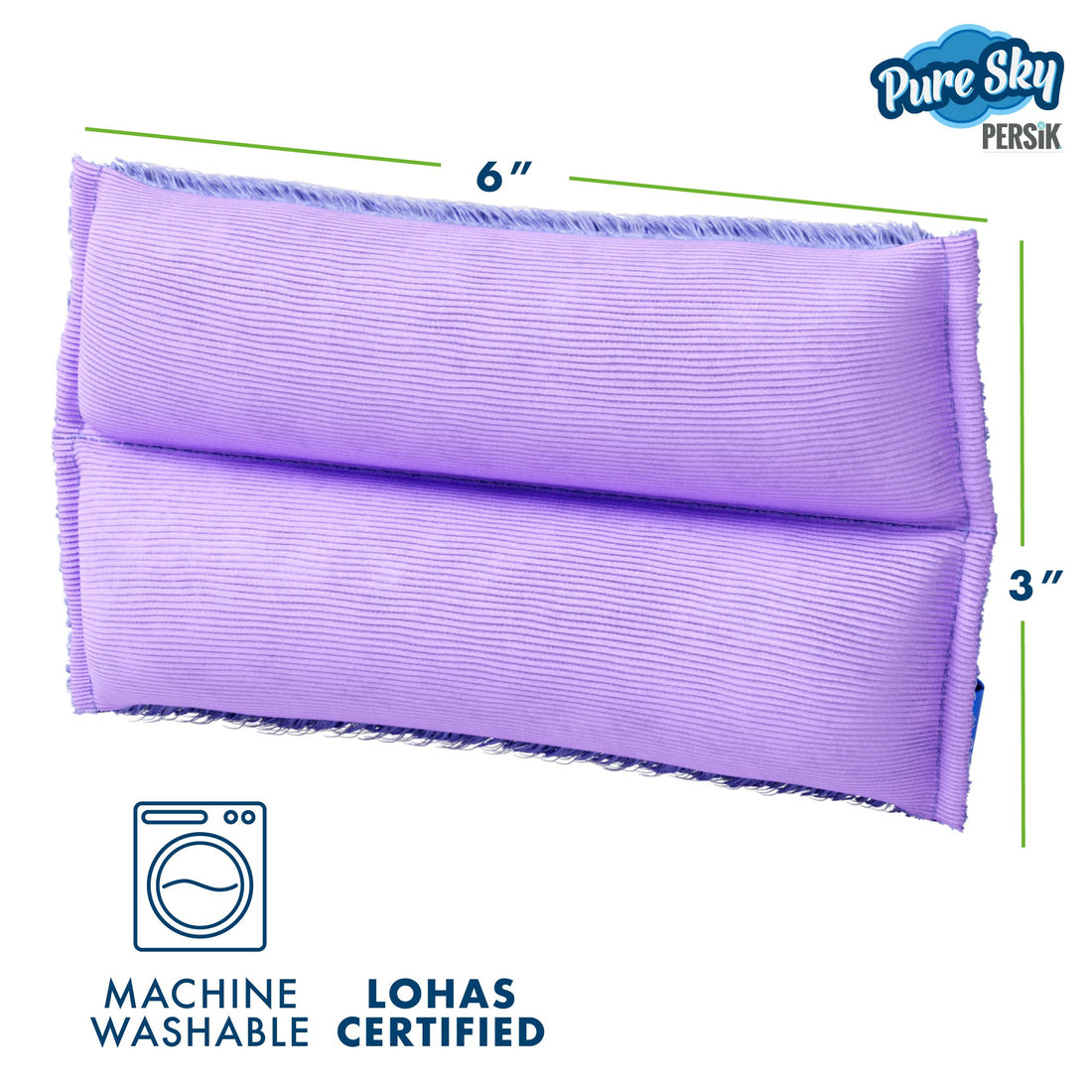 Pure-Sky Magic Deep Cleaning Sponge – 2-in1, Combination for Glass and Multipurpose
