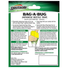 Load image into Gallery viewer, Spectracide HG-56903-1 Bag-A-Bug Japanese Beetle Trap 6 Count Disposable Bags, Pack of 12
