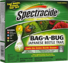 Load image into Gallery viewer, Spectracide Bag-A-Bug Japanese Beetle Trap (Pack of 2)
