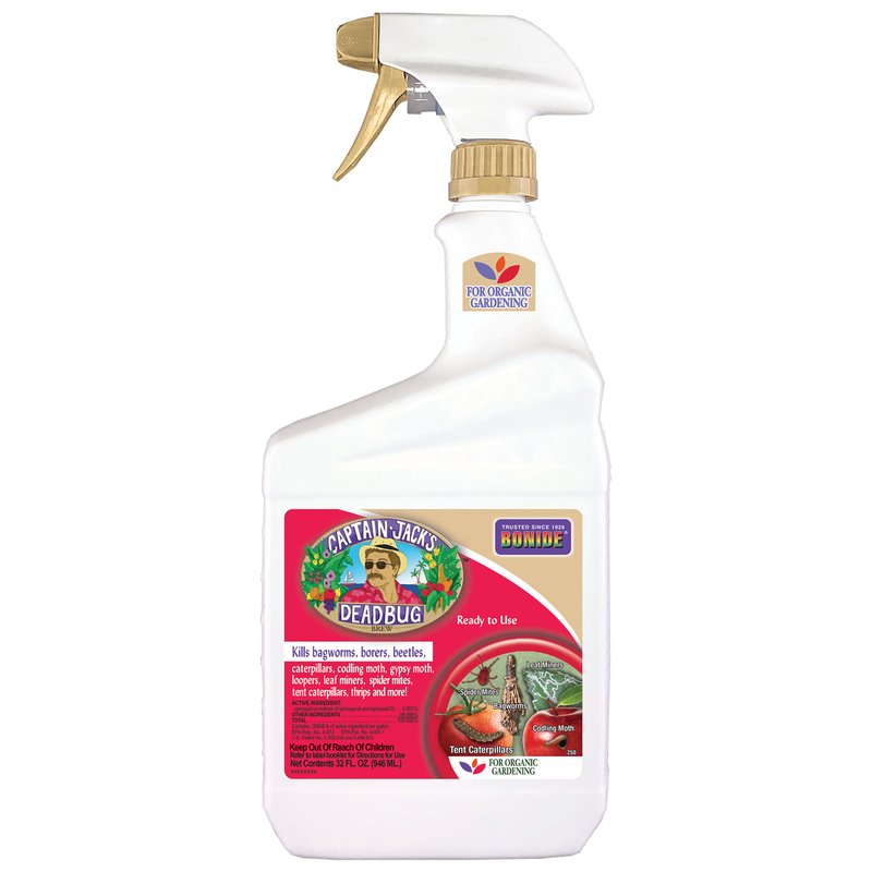 Bonide (BND250) - Captain Jack's Dead Bug Brew, Ready to Use Insecticide/Pesticide (32 oz.),natural
