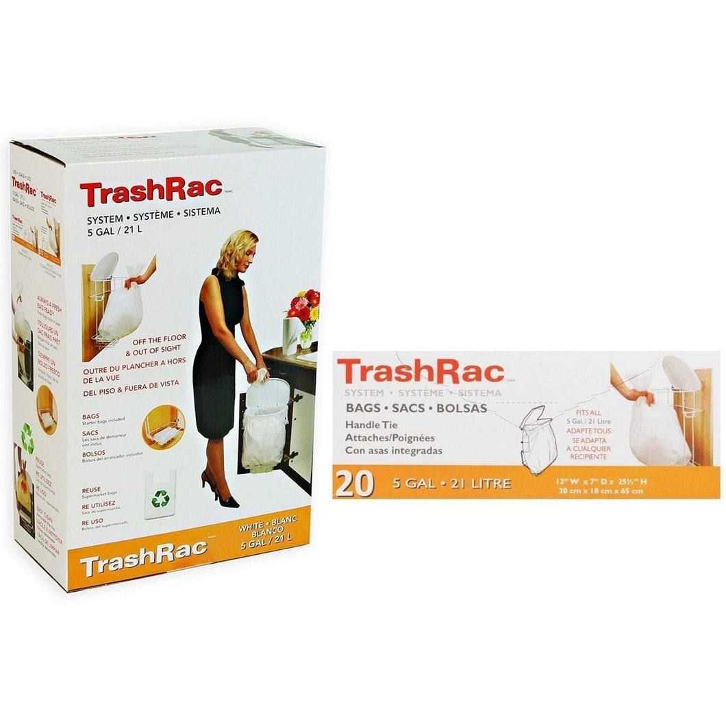 TRASHRAC 5 Gallon Trash Rack Frame System (131/4