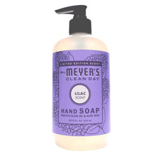 Load image into Gallery viewer, Mrs. Meyer&#39;s Liquid hand soap, Lilac, 12.50 oz

