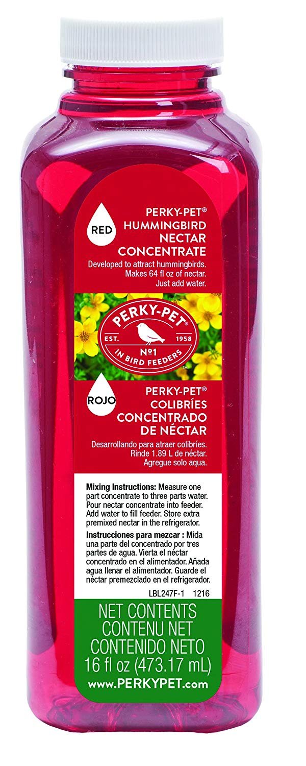 Perky-Pet 247 Red Hummingbird Nectar Concentrate, 16-Ounce