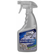 Load image into Gallery viewer, Black Diamond Stoneworks GRANITE SEALER: Seals and Protects, Granite, Marble, Travertine, Limestone and Concrete Counter Tops. Works Great On Grout, Fireplaces and Patios. 1-Pint
