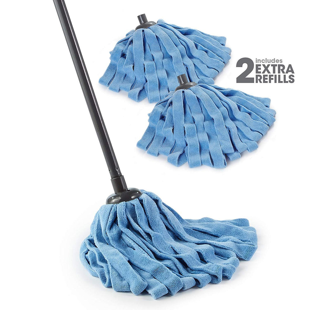 O-Cedar Microfiber Cloth Mop (Microfiber Cloth Mop 1 Extra Refill, Pack - 1)