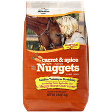 Load image into Gallery viewer, Manna Pro Bite-Size Carrot &amp; Spice Flavored Nuggets, 1 lb (2 Pack)
