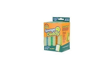 Load image into Gallery viewer, Scrub Daddy - Sponge Daddy Dual-Sided Sponge and Scrubber - Scratch Free &amp; Resists Odors - 1 Pack (4 Count)
