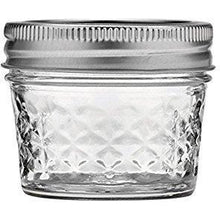 Load image into Gallery viewer, Ball 4-Ounce Quilted Crystal Jelly Jars with Lids and Bands, Set of 12-2 Pack (Total 24 Jars)
