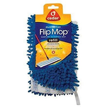 Load image into Gallery viewer, O-Cedar Dual Action Microfiber Flip Mop Refill, Dust/Microfiber Flat Mop Refill, 1 CT (Pack of 2) …
